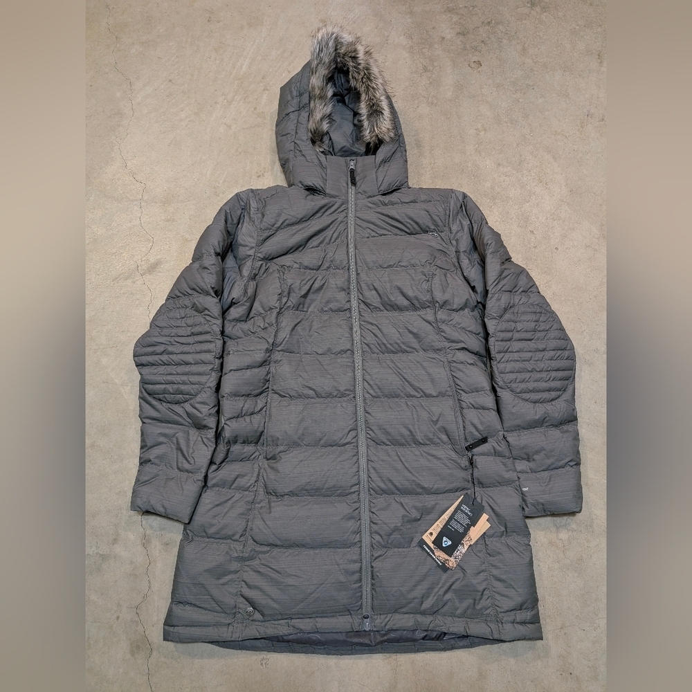 Outdoor Research Women's XL Fernie Down Parka Gray (Pewter)